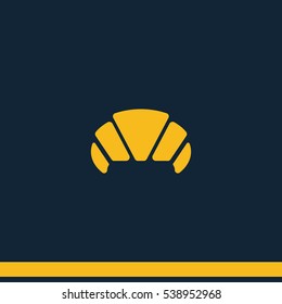 Croissant icon.