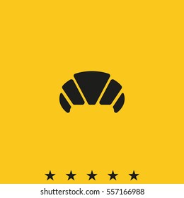 Croissant icon.