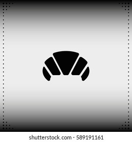 Croissant icon.