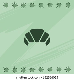 Croissant icon.