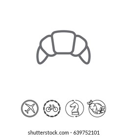 Croissant icon