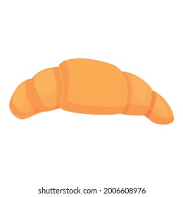 Croissant icon cartoon vector. Bread breakfast. French bakery croissant