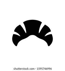 Croissant icon. Editable vector illustration symbol