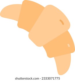 Croissant Icon image. Suitable for mobile application.