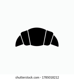 Croissant Icon. Pastry Symbol - Vector.
