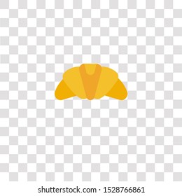 croissant icon sign and symbol. croissant color icon for website design and mobile app development. Simple Element from gastronomy set collection for mobile concept and web apps icon.