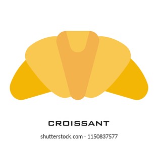 Croissant icon signs