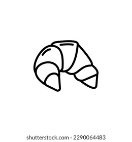 croissant icon vector design templates 