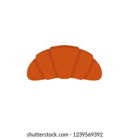 croissant icon vector flat design