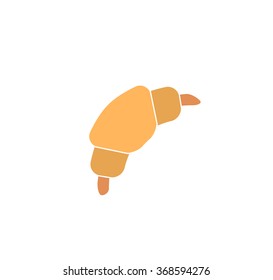 Croissant Icon. Vector Illustration
