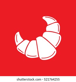 croissant Icon Vector Illustration