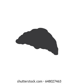 Croissant icon, vector illustration design. Sweets collection.