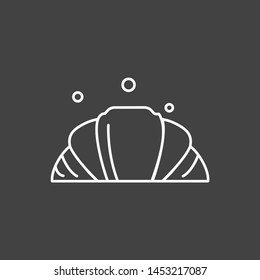  croissant  icon for your project
