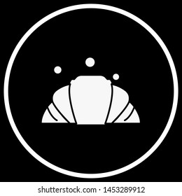  croissant  icon for your project
