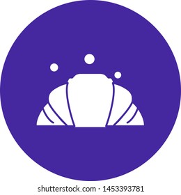  croissant  icon for your project
