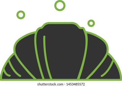  croissant  icon for your project
