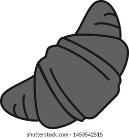 croissant icon for your project 
