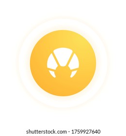 Croissant - Modern Icon (Pictogram)
