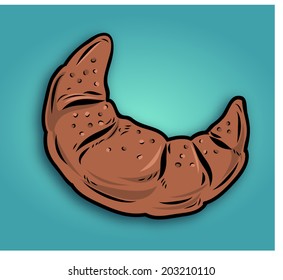 croissant in morning