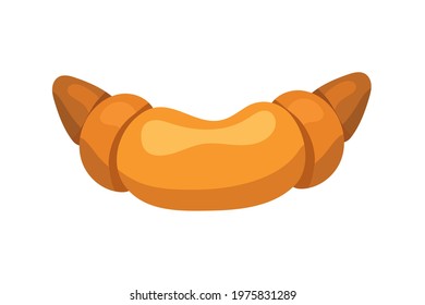 croissant pastry bakery food icon