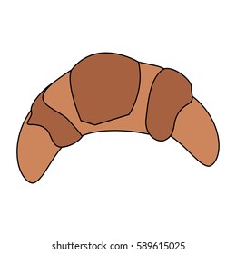 croissant pastry icon image 