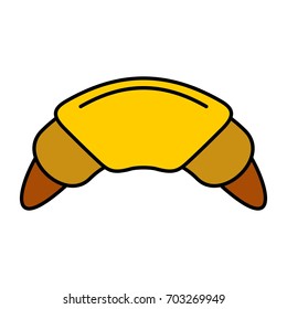 Croissant vector