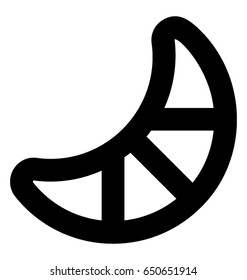Croissant Vector Icon