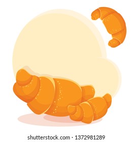 croissant vector illustration