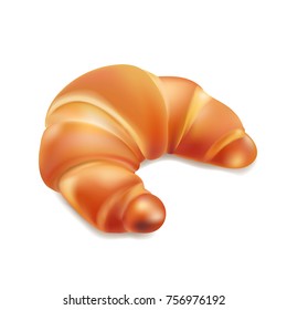 Croissant, vector illustration