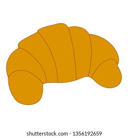 croissant without background