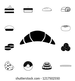 Croissants icon. Detailed set of Bakery. Premium graphic design. One of the collection icons for websites, web design, mobile app on white background
