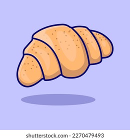 	
Croissants Vector, Flat Icon, Flat Design