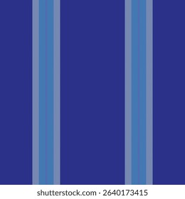 Cront texture pattern lines, network background fabric vertical. Cp stripe textile seamless vector in indigo and light colors palette.