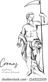 Cronus Greek Titan - Greek Mythology - Father Of Gods