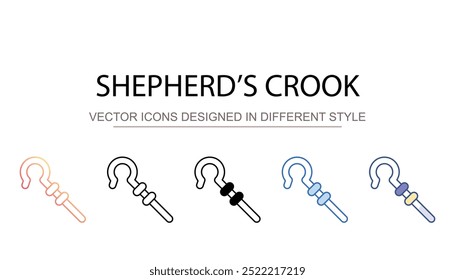 Shepherd�s Gauner-Symbol-Design mit weißem Hintergrund Stockgrafik