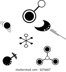 Crop circle inspired shapes