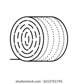 crop duster farmer line icon vector. crop duster farmer sign. isolated contour symbol black illustration