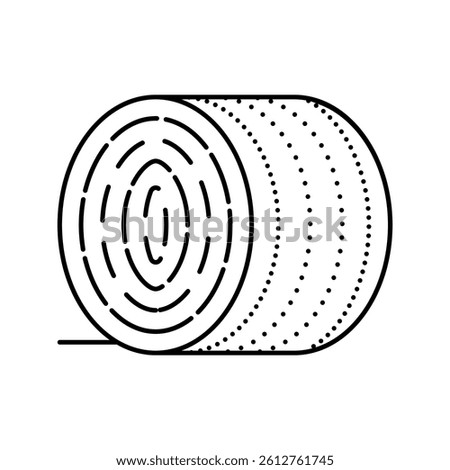 crop duster farmer line icon vector. crop duster farmer sign. isolated contour symbol black illustration