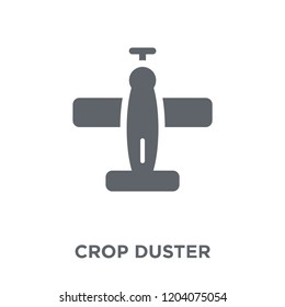 crop duster icon. crop duster design concept from Transportation collection. Simple element vector illustration on white background.