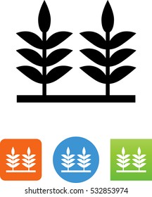 Crop Field Icon