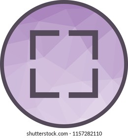Crop Free Icon