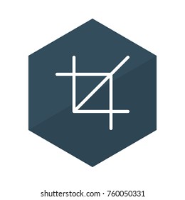crop glyph iocn