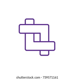 Crop icon vector illustration
