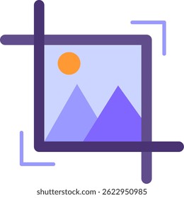 Design de ícone de vetor de linha de corte