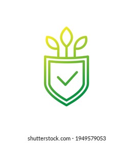 crop protection, agriculture and farming line icon