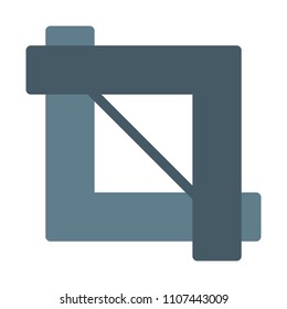 Crop or resize tool