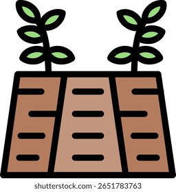 Cortar Linhas Linha Preenchido Ícone Design