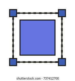 Crop tool icon