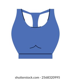 crop top wear sports equipment isolated icon