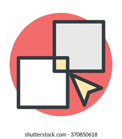 Crop Vector Icon